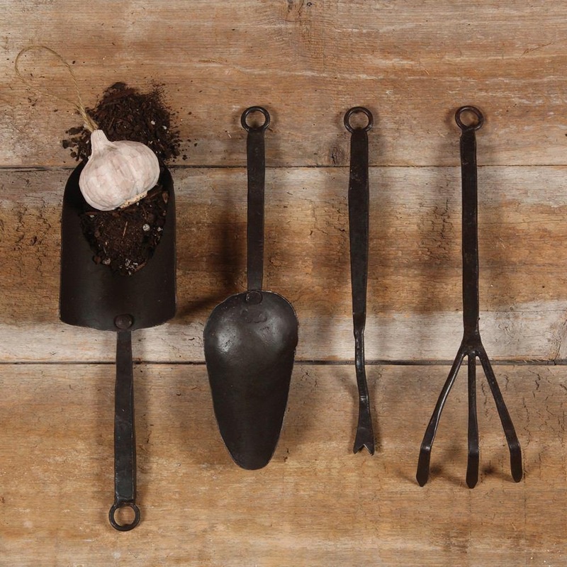 Forged Iron Garden Tool - Set Of 4 By HomArt