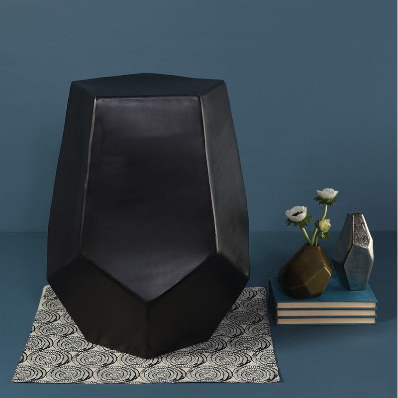 Rex Metal Side Table - Bronze By HomArt