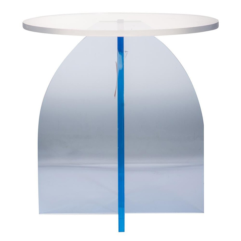 A&B Home Callie Side Table - Blue