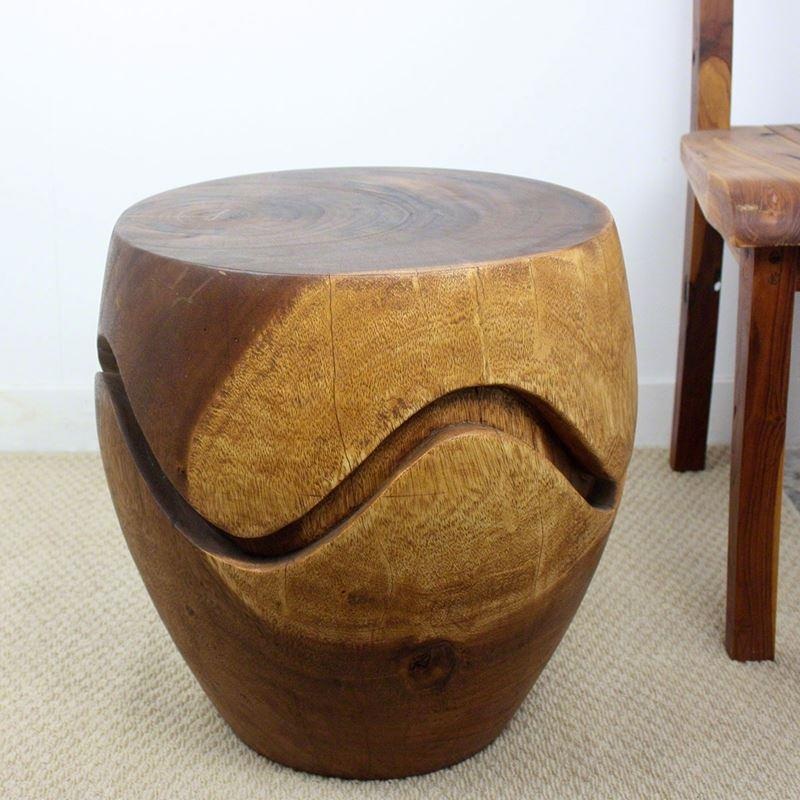 Haussmann Barrel Puzzle Drum 18" Dia - Walnut