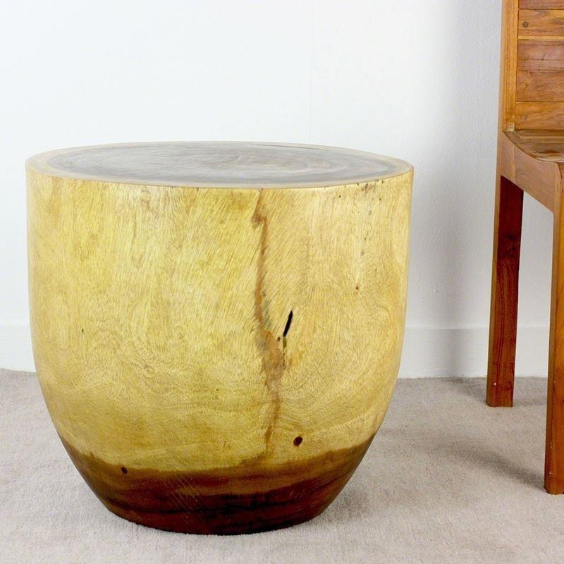 Haussmann Oval Drum 20" Dia - Antique Oak