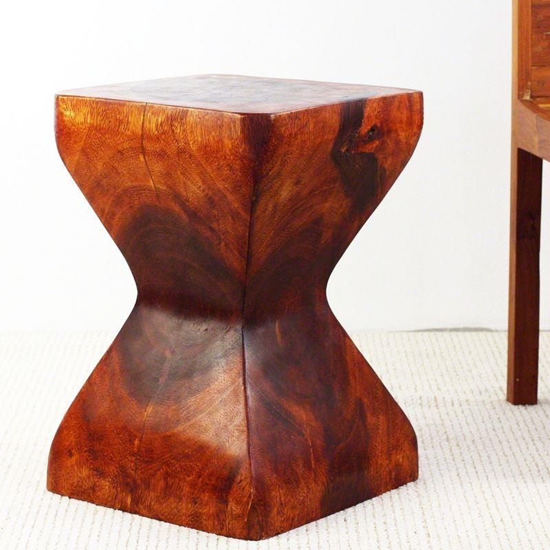 Haussmann Rest Stool 14" Sq - Cherry Intensive