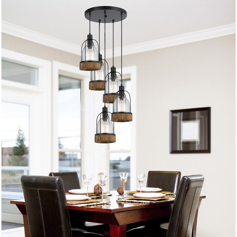 Cal Lighting FX-3584-5 60W X 5 Beacon Pendant Fixture