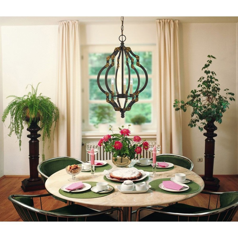 Cal Lighting FX-3593-3 40W X 3 Howell Metal Pendant