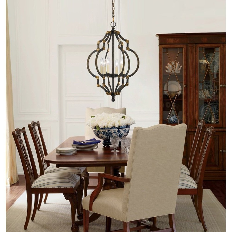 Cal Lighting FX-3593-6 40W X 6 Howell Metal Pendant