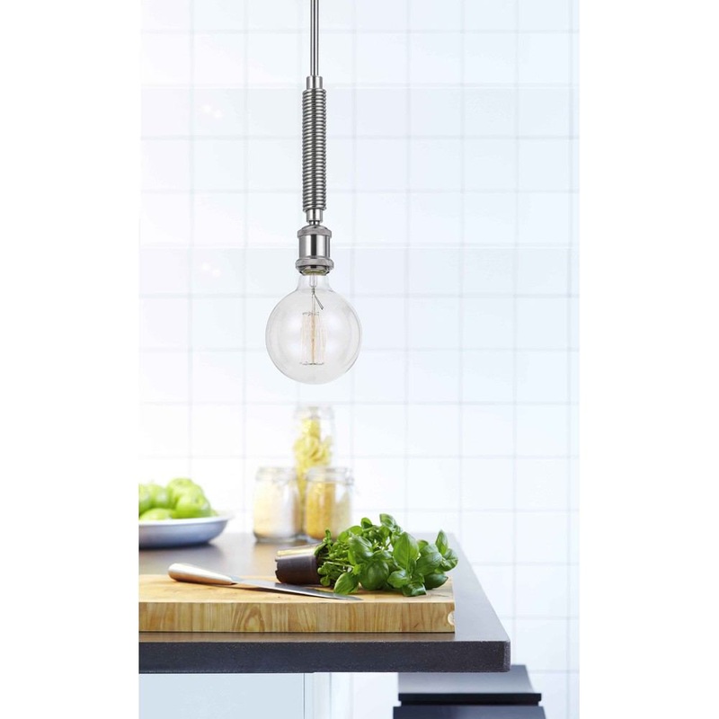 Cal Lighting FX-3652-1 60W Transformer Metal Mini Pendant