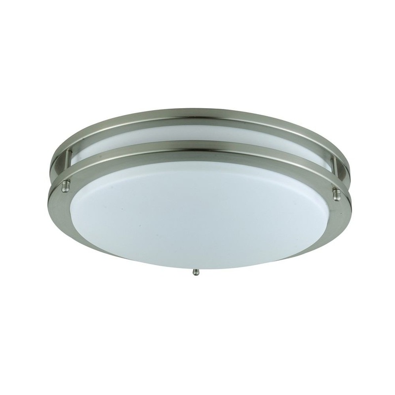 Cal Lighting LA-184-BS E26 Socket X 2 Ceiling Fixture