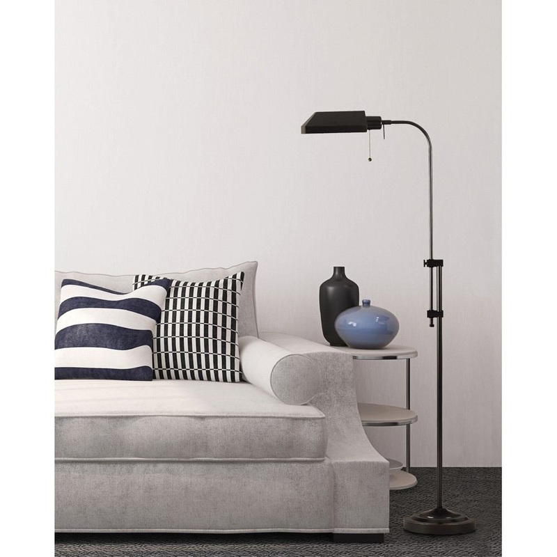 Cal Lighting BO-117FL-DB 100W Pharmacy Floor Lamp