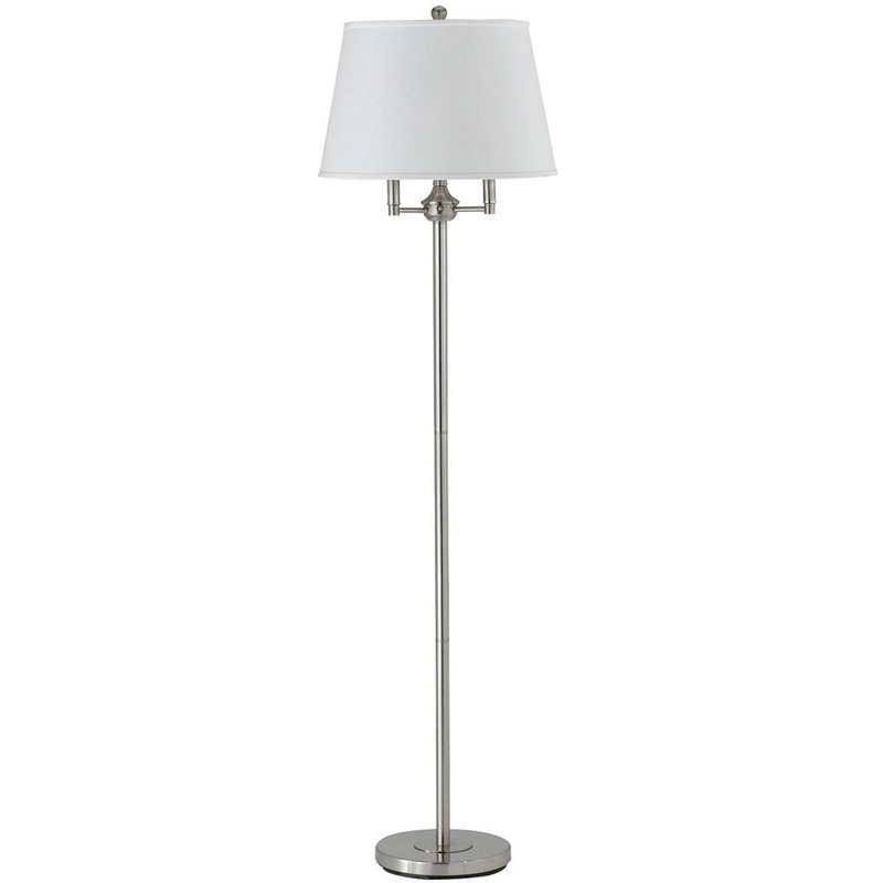 Cal Lighting BO-2077-6WY-BS 150W 6-Way Andros Metal Floor Lamp