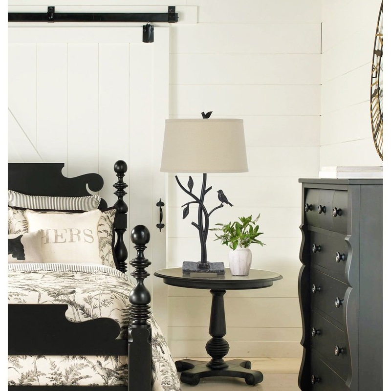 Cal Lighting BO-2301TB 150W 3 Way Medora Iron Table Lamp