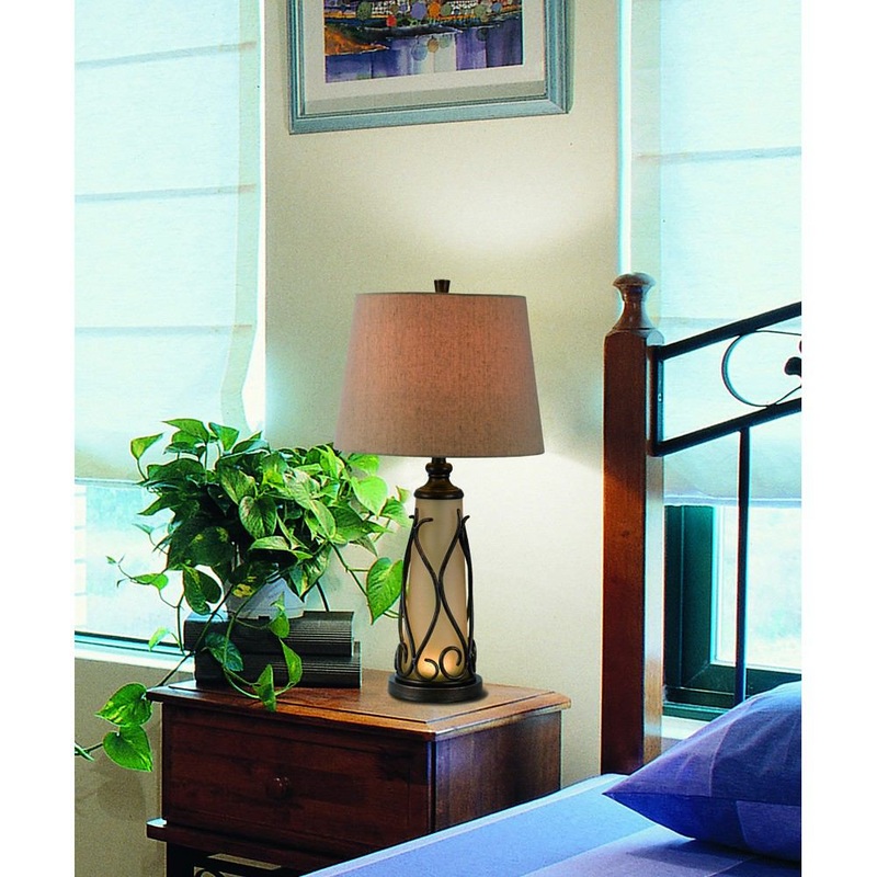 Cal Lighting BO-2348TB 150W 3 Way Taylor Table Lamp