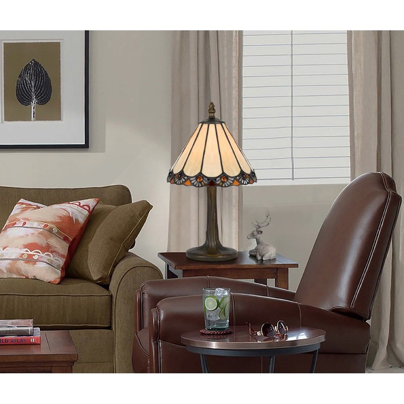 Cal Lighting BO-2382AC 40W Tiffany Ac Lamp
