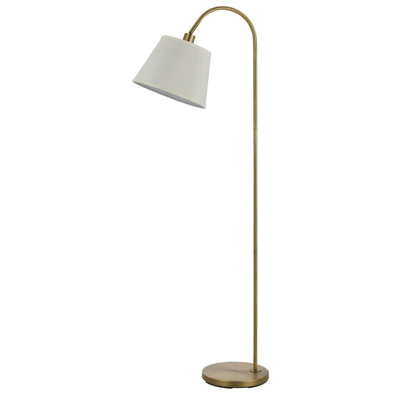 Cal Lighting BO-2573FL-AB 60W Covington Metal Floor Lamp