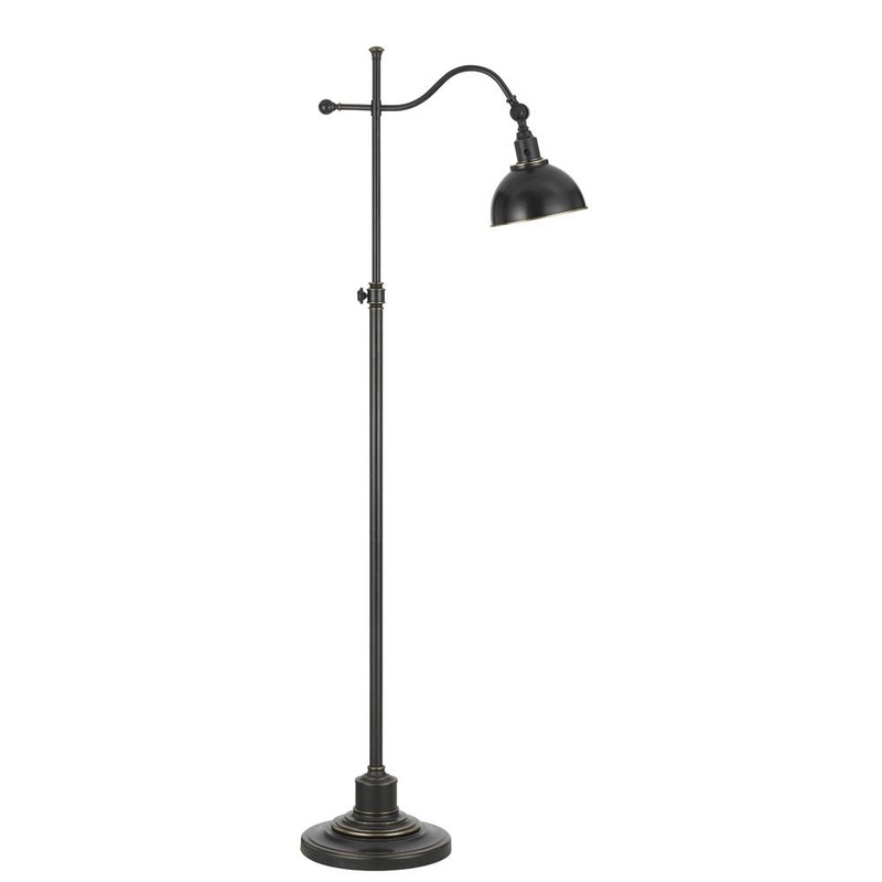Cal Lighting BO-2588FL-ORB 60W Floor Lamp With Adjustable Pole