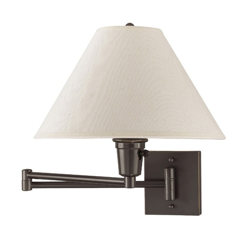 Cal Lighting BO-635-DB 60W Swing Arm Wall Lamp