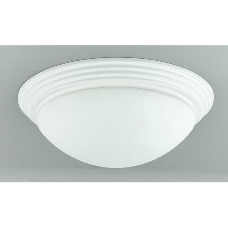 Cal Lighting LA-181L-WH 75W X 2 Ceiling Lamp