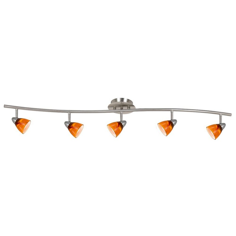 Cal Lighting SL-954-5-BS/AMS 5 Light Orbit Light 120V Fixture Body Only