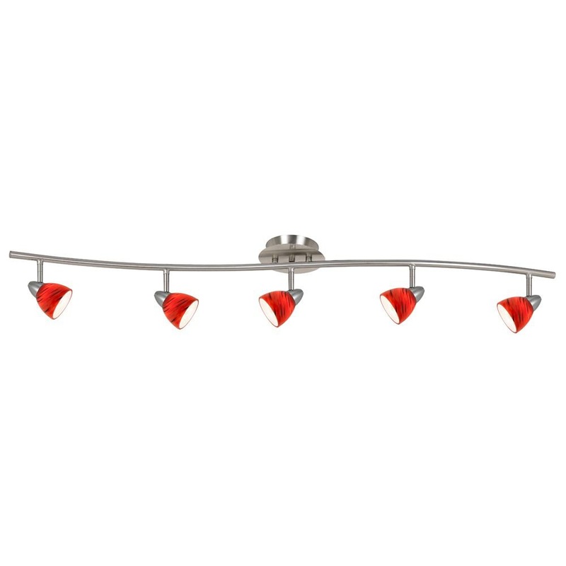 Cal Lighting SL-954-5-BS/RDS 5 Light Orbit Light 120V Fixture Body Only