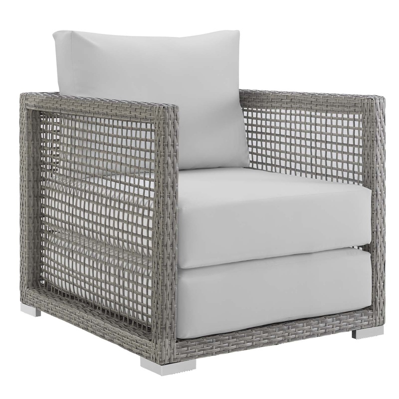 Modway Aura Rattan Outdoor Patio Armchair - EEI-2918
