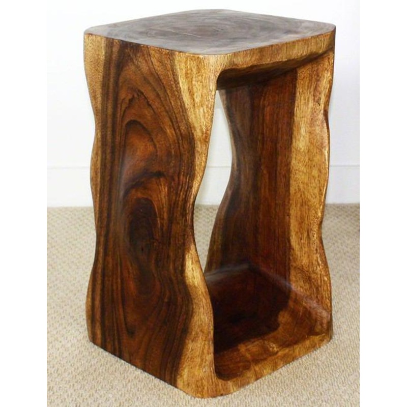 Strata Furniture The Natural Edge End Table