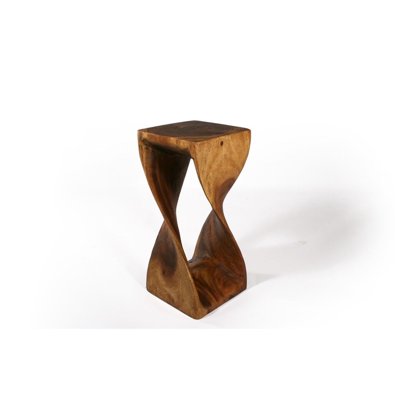 Strata Furniture Twist End Table 12" x 23"