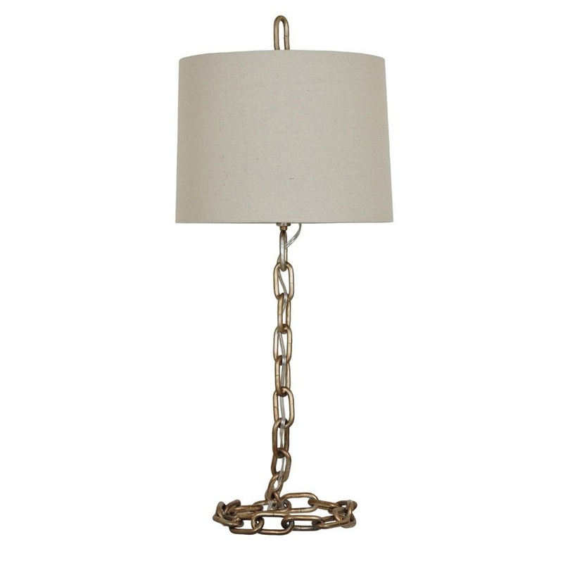 Crestview Collection Chain's End Table Lamp - Set of 2