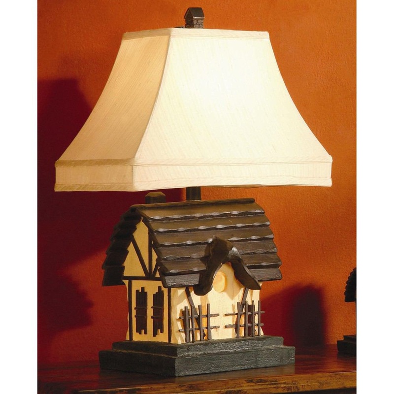 Crestview Collection Rustic Cottage Lamp