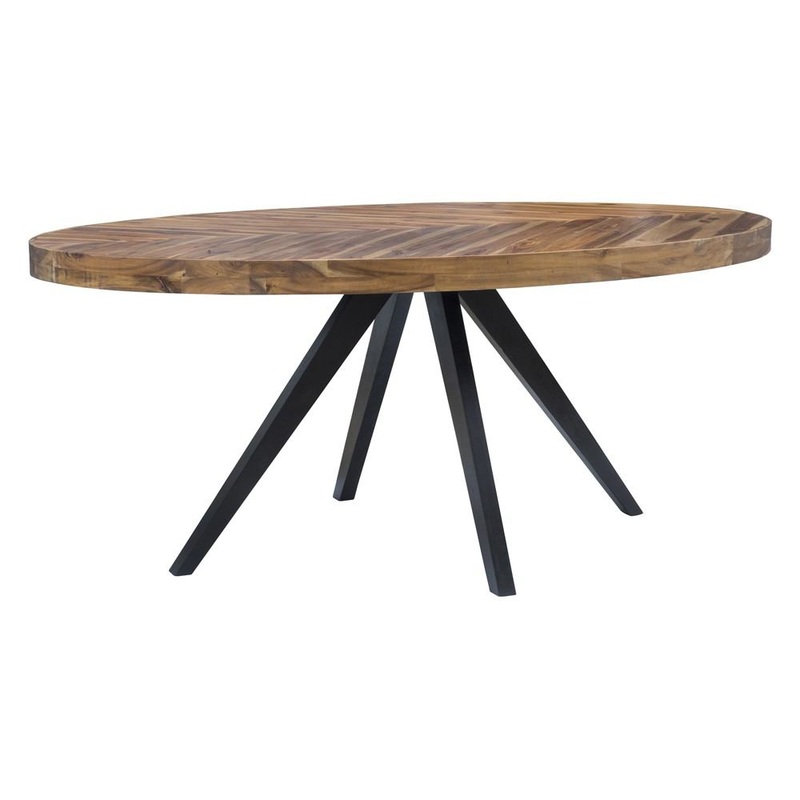 Parq Oval Dining Table By Moe's Home Collection