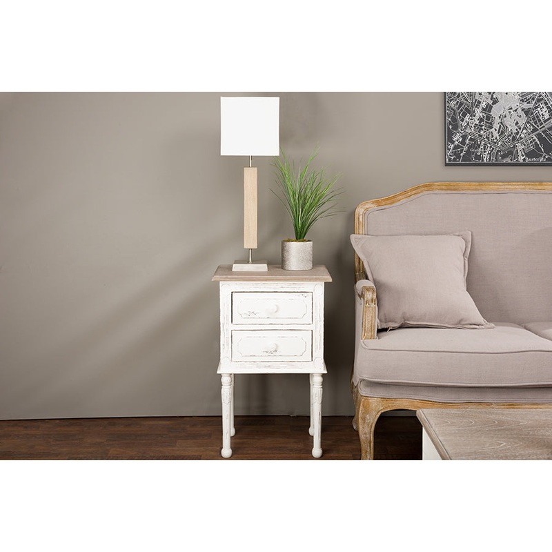 Baxton Studio Anjou Traditional French Accent Nightstand