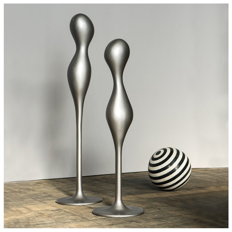 Ghost Sculptures, Pewter by Gold Leaf Design Group
