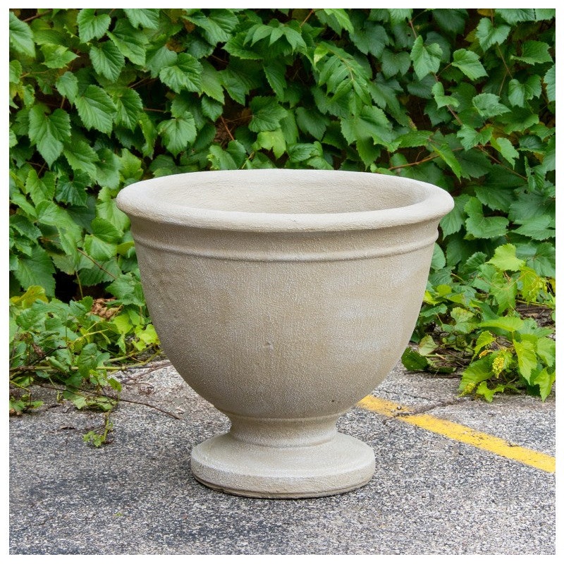 Limestone Planter, 'Verona', 22"H Set of 4  by Gold Leaf Design Group