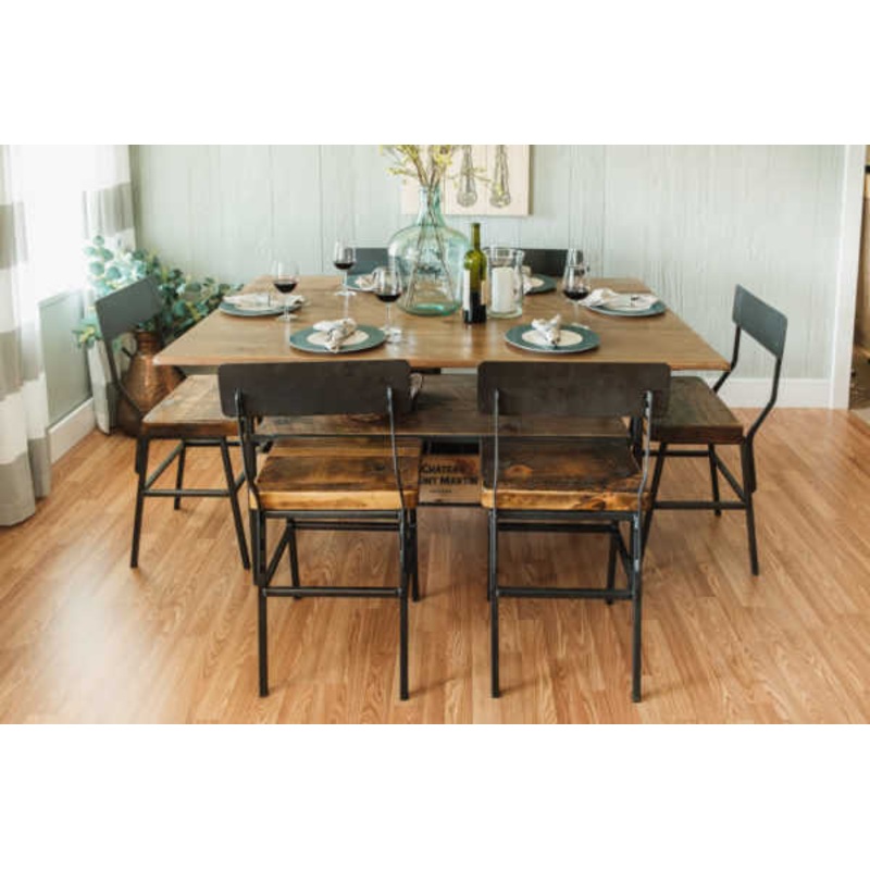 Napa East Vino Vintage Farm Table