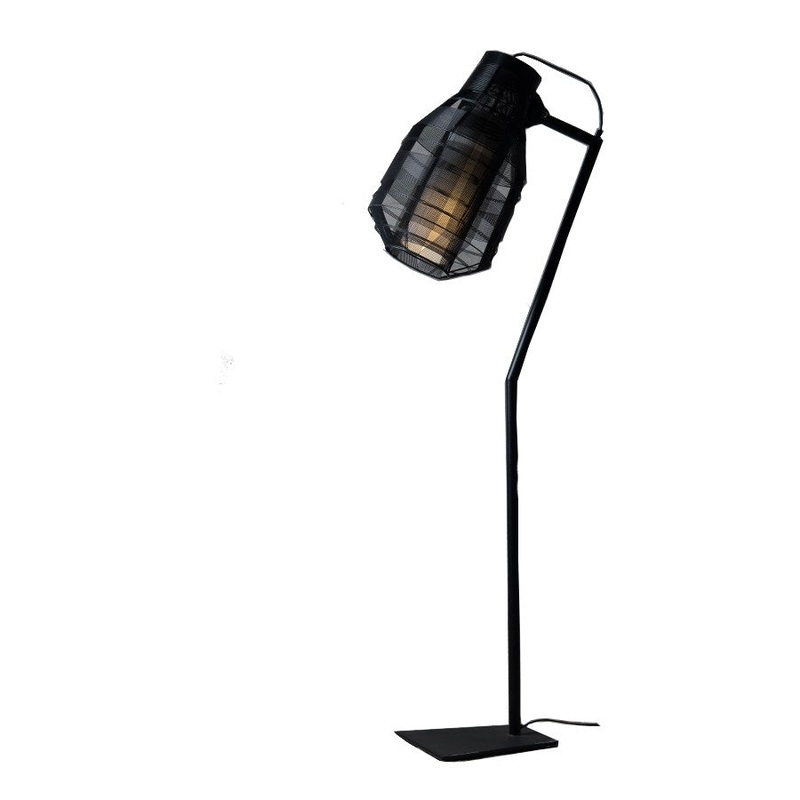 Oggetti Bullet Floor Lamp Black
