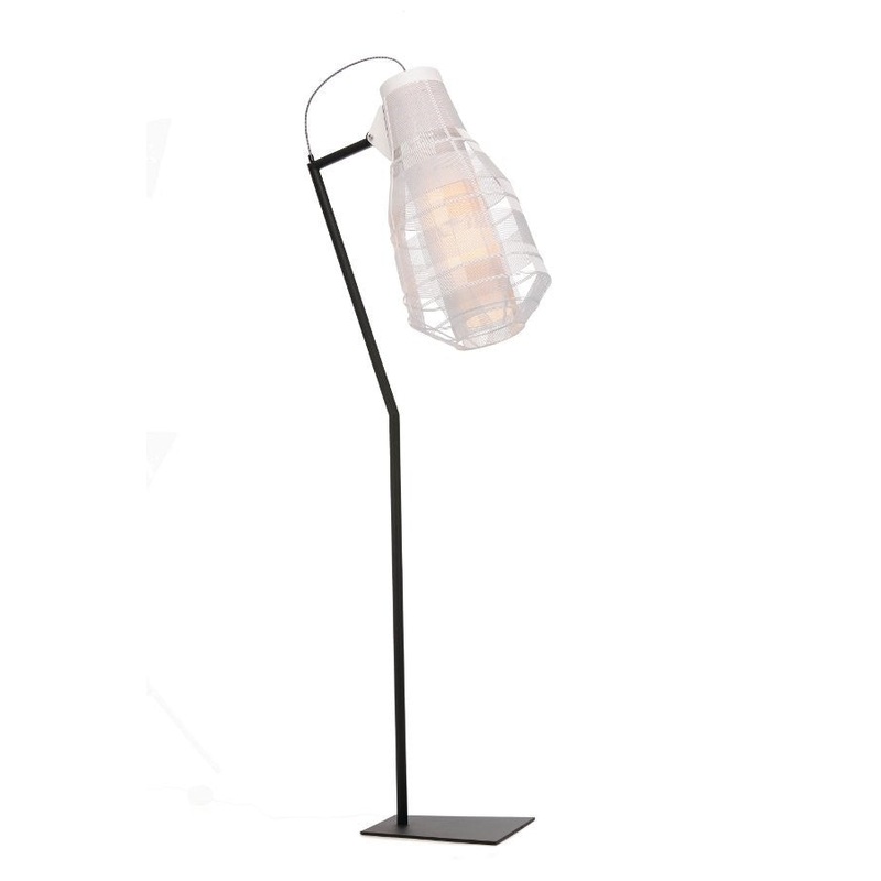 Oggetti Bullet Floor Lamp, White