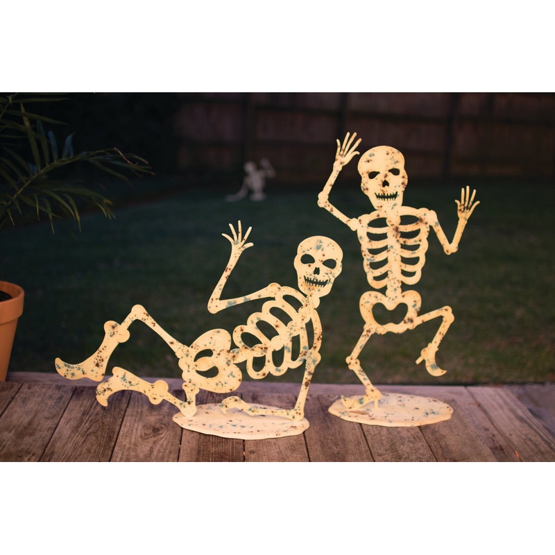 Kalalou Glow In The Dark Skeletons On Bases