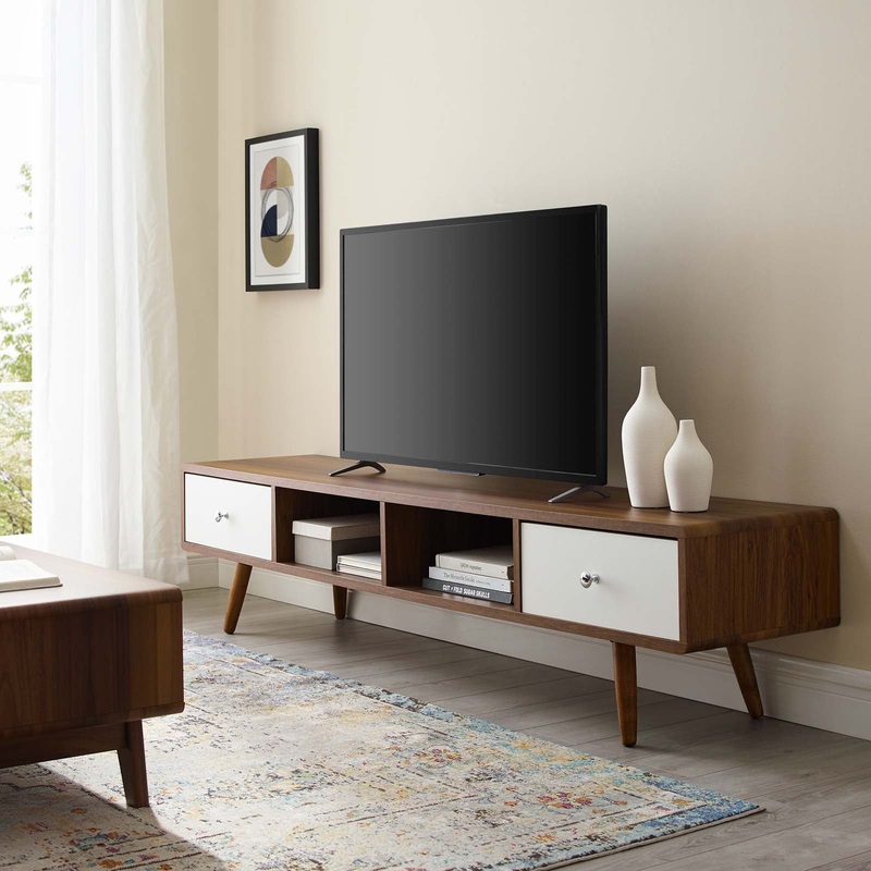 Modway Transmit 70" Media Console Wood TV Stand - EEI-3302