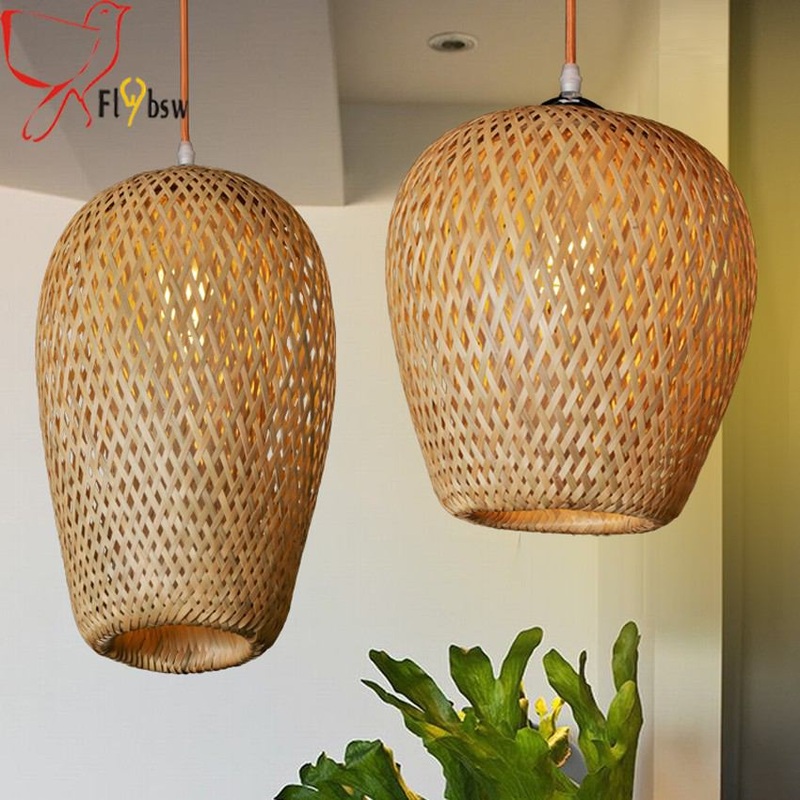 Bamboo Southeast Asia Style Pendant Lights