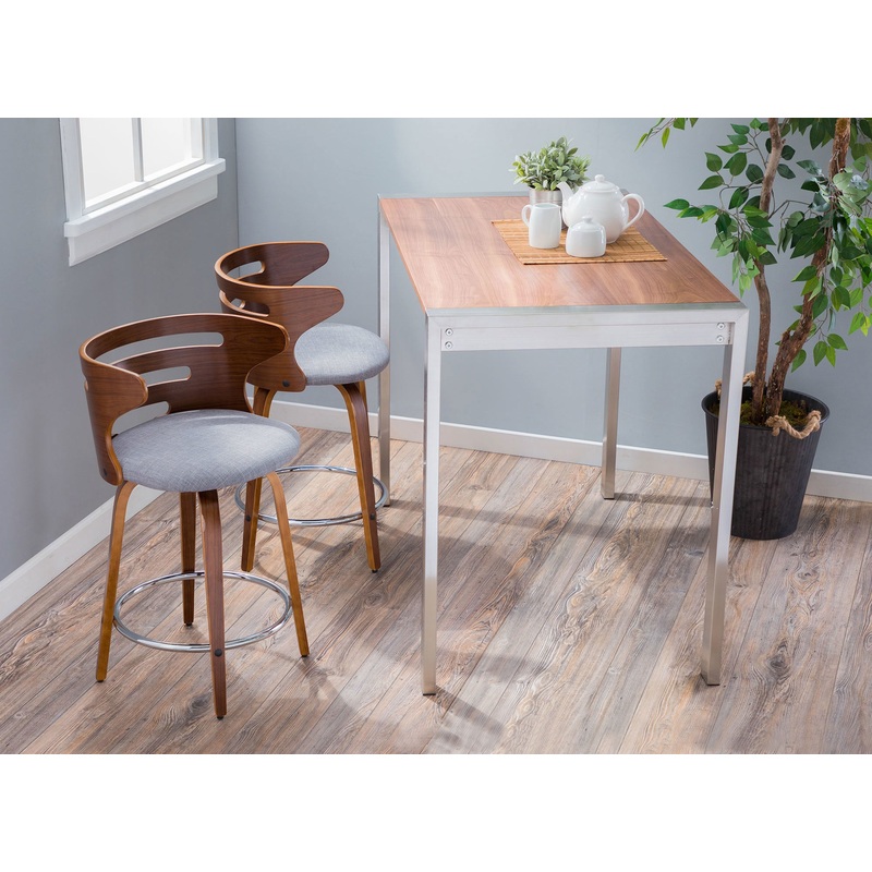 LumiSource Cosini Counter Stool - Set of 2