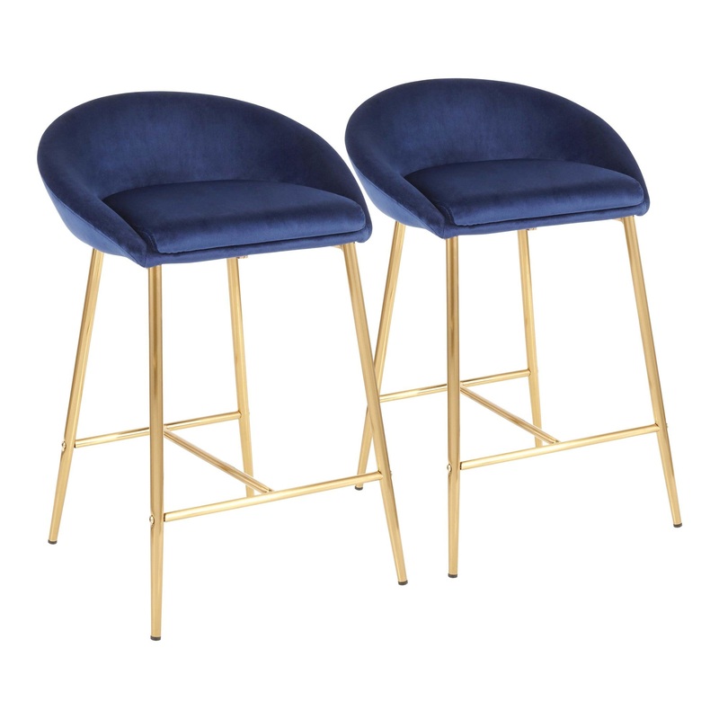 LumiSource Matisse Counter Stool - Set of 2