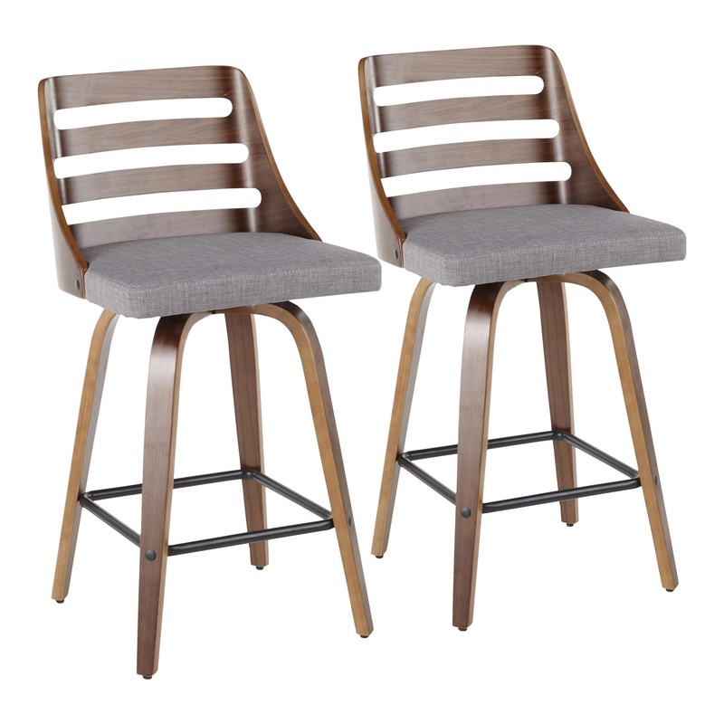 LumiSource Trevi Counter Stool - Set of 2