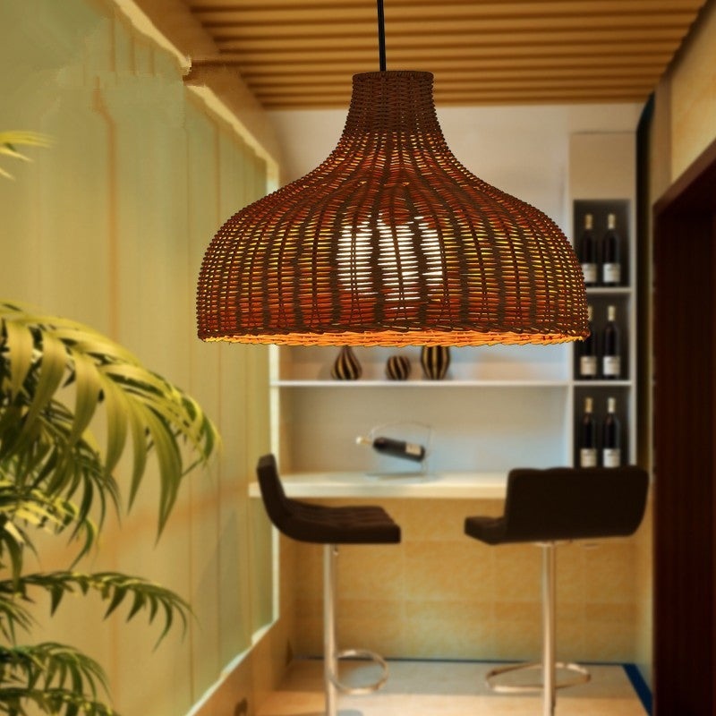 Wicker Grace Handmade Pendant Lamp by Artisan Living