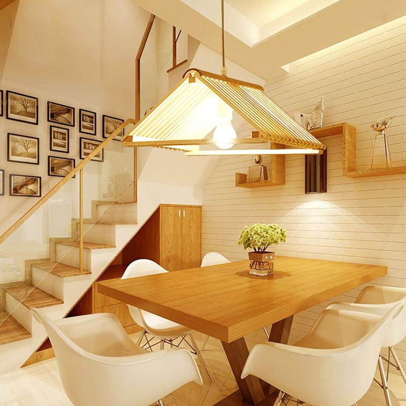 Bamboo Roof Shade Pendant Light By Artisan Living