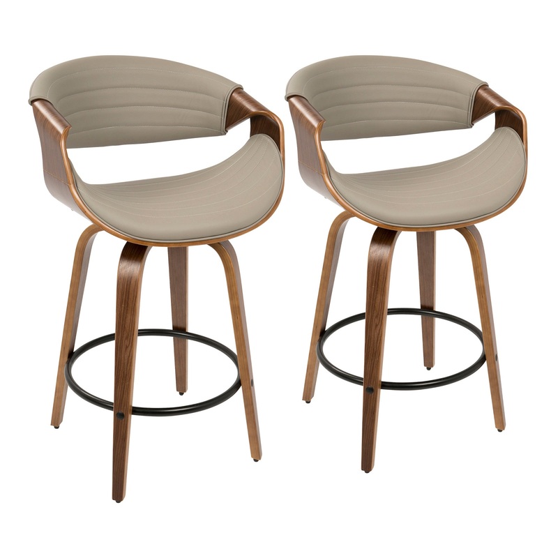 Symphony Counter Stool by LumiSource - Set of 2