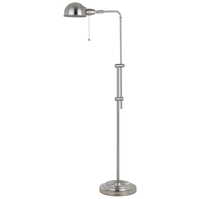 Cal Lighting BO-2441FL-BS 60W Croby Pharmacy Floor Lamp