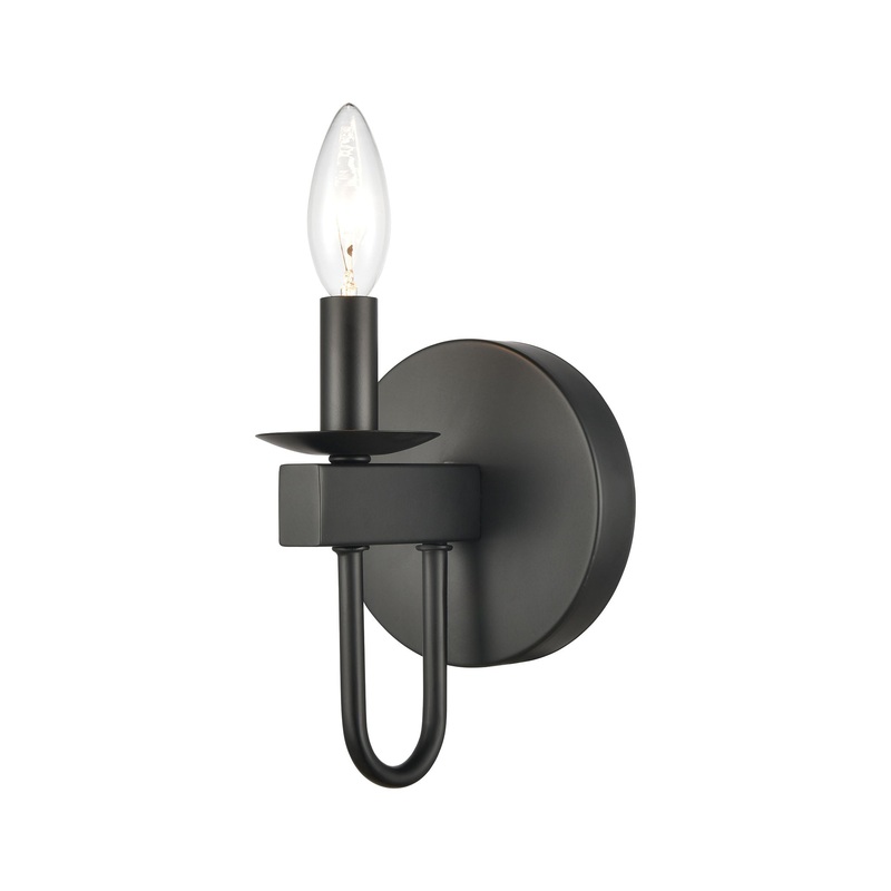 Williamson Vanity Light in Black by ELK Lighting