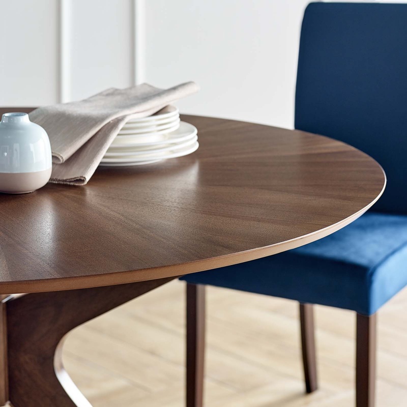 Modway Crossroads 47" Round Wood Dining Table - EEI-3847