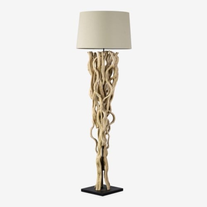 70"H  Branch Floor Lamp with Round Shade by Jeffan