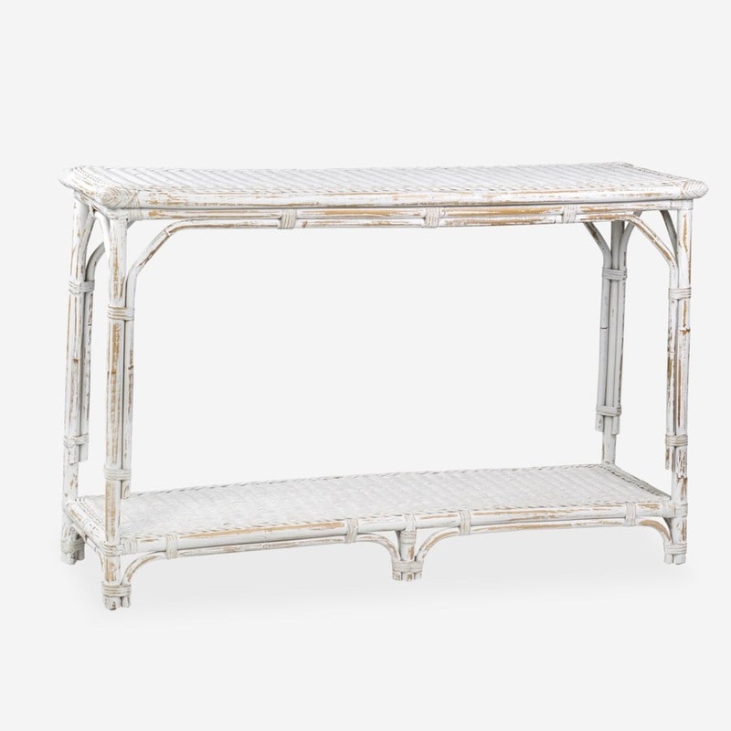 Bali Rattan Console Table by Jeffan