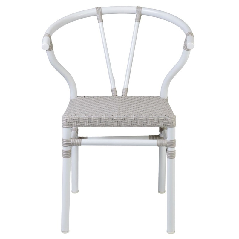Maluku Aluminum/Polypeel Outdoor Chair by Jeffan
