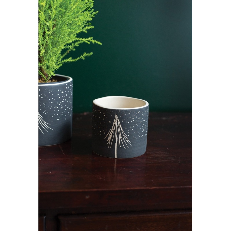 Dark Night Pot Set of 6 By Accent Decor